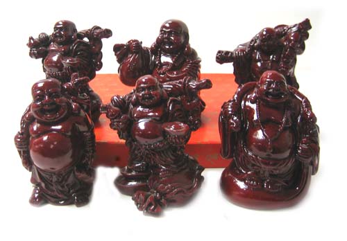 GG1618- 6 Happy Buddha Set