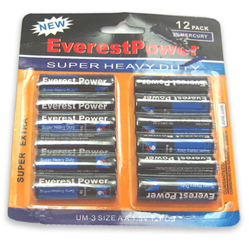 HH1025 12pc AA Battery